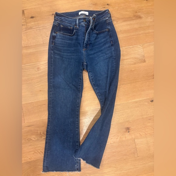LOFT Cropped Classic Blue Women's Jeans. Size 26/2 - Picture 1 of 5